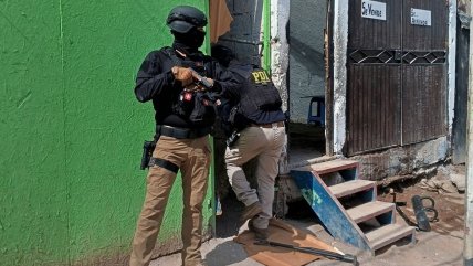 PDI allanó 22 domicilios de un "pasaje narco" en Alto Hospicio