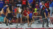 Universidad de Chile identificó a siete sujetos que participaron en los incidentes en el Estadio Nacional