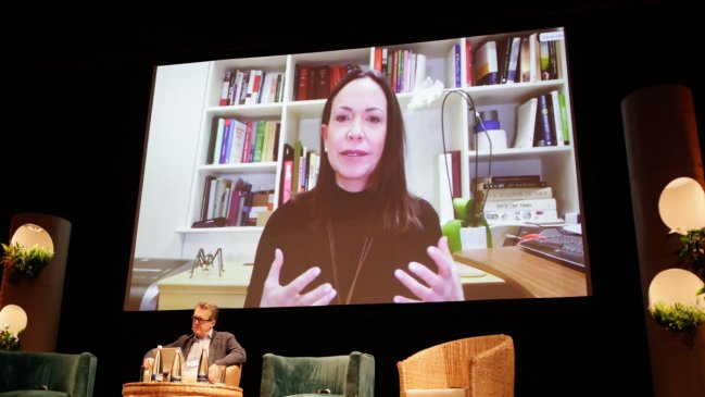 Machado planea su regreso a Venezuela: 