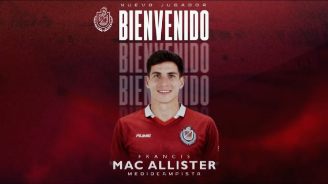 Deportes La Serena oficializó a Francis Mac Allister como su nuevo refuerzo para la temporada 2026