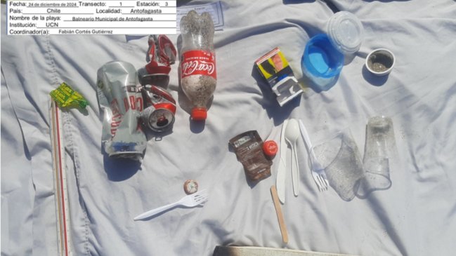 Contaminación en playas: Colillas y plásticos de un solo uso lideran el listado