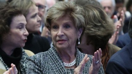 Marta Larraechea fue trasladada a Santiago tras su complicación de salud