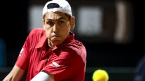 El sufrido triunfo de Alejandro Tabilo sobre el joven serbio Ognjen Milic en la Copa Davis