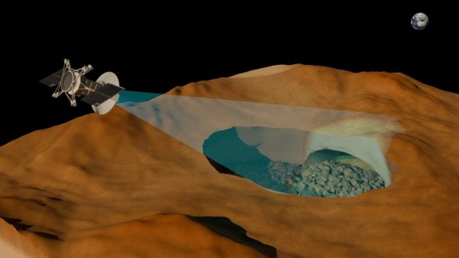 Detectan por primera vez un tubo de lava subterráneo vacío en Venus