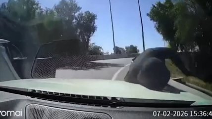 Automovilista evitó encerrona y atropelló a delincuente en Quilicura