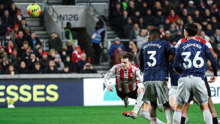   Arsenal igualó ante Brentford y desperdició chances de estirar su ventaja en la cima de la Premier 