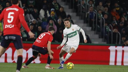  Con Cepeda protagonista: El empate de Elche ante Osasuna en La Liga de España 