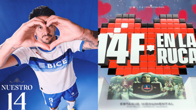 La UC y Colo Colo encabezaron los saludos del fútbol chileno por el día de San Valentín