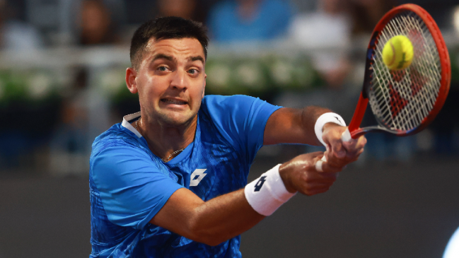 Tomás Barrios cayó en Brasil y se aferra a una opción para continuar en el ATP de Río