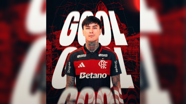 [VIDEO] Erick Pulgar anotó el gol de la victoria de Flamengo ante Botafogo