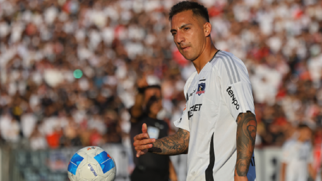 Javier Correa sufrió una contractura y es duda en Colo Colo para enfrentar a O'Higgins