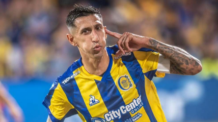   Angel di María lideró el triunfo de Rosario Central ante Barracas Central 
