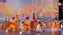 Robots humanoides practicaron kung fu en la Gala del Año Nuevo chino