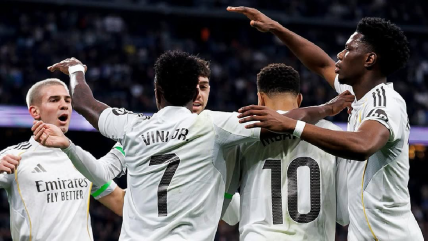  Real Madrid empata con Benfica en los play-offs de la Champions  
