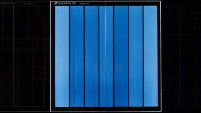 Microsoft crea un sistema para preservar datos en vidrio por milenios