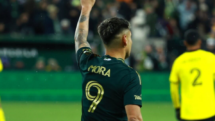   Felipe Mora marcó un golazo en el triunfo de Portland Timbers ante Columbus Crew en la MLS 