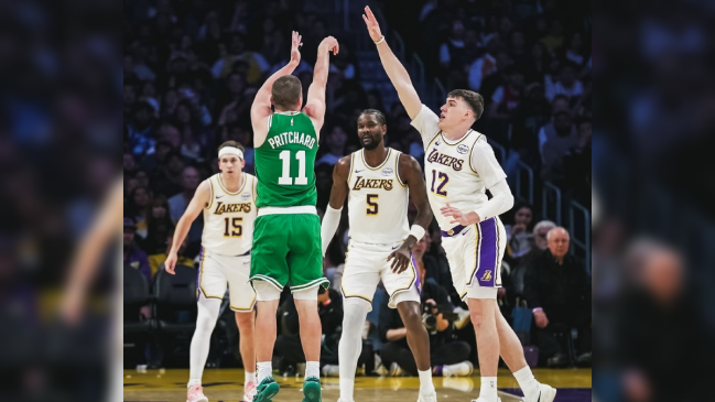 Los Celtics amargaron la noche de los 43.000 puntos de LeBron