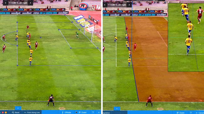 ANFP defendió las líneas trazadas por el VAR en polémico gol anulado a La Serena