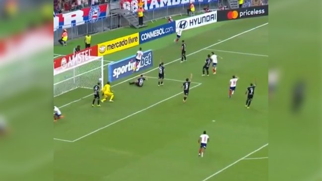   [VIDEO] Bahía demoró 19 segundos en anotar ante O'Higgins e igualar la llave en la Libertadores 