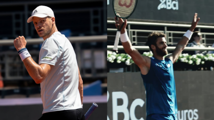   Hanfmann y Pellegrino avanzaron a los cuartos de final del Chile Open 