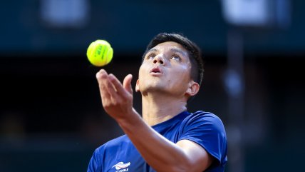   Matías Soto cayó en los octavos de final del dobles en el Chile Open 