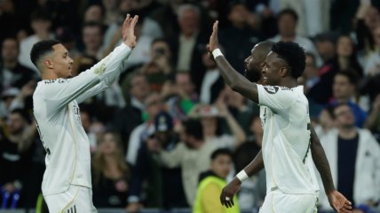   El festejo de Real Madrid en la Champions tras remontar ante Benfica en el 