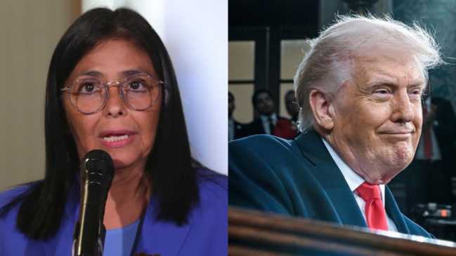 Delcy Rodríguez llama 