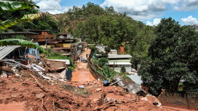 Suben a 70 los muertos por las fuertes lluvias en Brasil