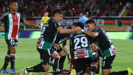 Palestino mandó advertencia a la U con sólido triunfo ante O'Higgins