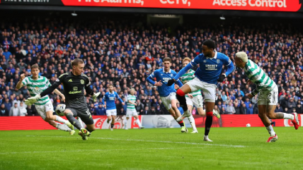   Celtic logró un empate agónico en el Old Firm ante Rangers 