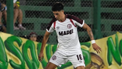   Matías Sepúlveda fue titular en el empate de Lanús ante Defensa y Justicia por el Torneo de Apertura 