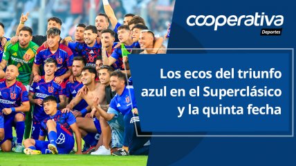   Cooperativa Deportes: Los ecos del triunfo azul en el Superclásico y la quinta fecha 