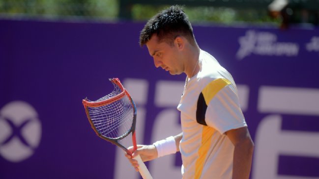 Tomás Barrios quedó fuera del cuadro principal de Indian Wells tras caer en la segunda fase de la qualy