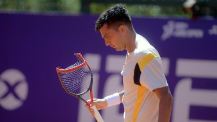   Tomás Barrios quedó fuera del cuadro principal de Indian Wells tras caer en la segunda fase de la qualy 