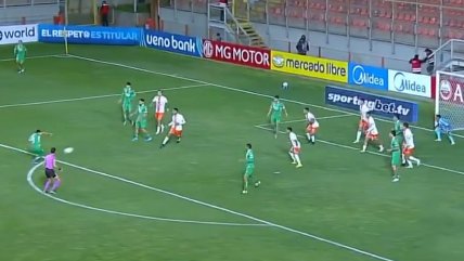   [VIDEO] Matus anotó un golazo de zurda para Audax Italiano ante Cobresal en la Sudamericana 