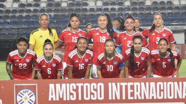 La Roja Femenina enfrenta a Paraguay en amistoso de la fecha FIFA de marzo