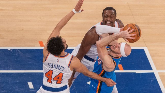 Oklahoma venció a los Knicks y Shai Gilgeous-Alexander quedó a un paso de un récord histórico