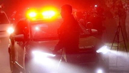 Carabineros baleó a hombre que intentó evadir un control cerca de la cárcel Santiago 1