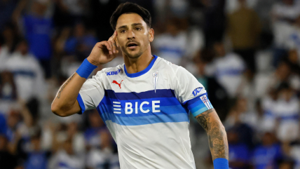   La formación de Universidad Católica para visitar a O'Higgins en Rancagua 