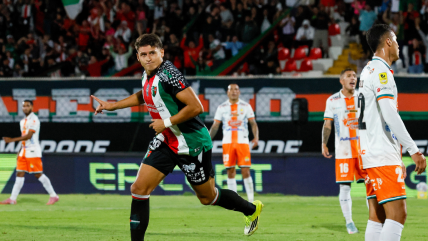   Cobresal cayó ante Palestino y sumó su tercer partido al hilo sin ganar 