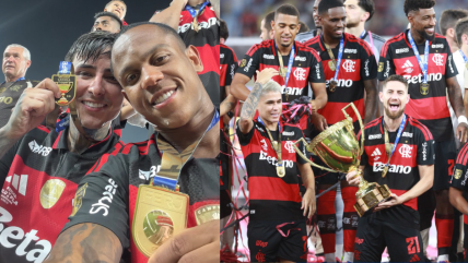   Nuevo título para Pulgar: Flamengo se alzó tricampeón Carioca en el clásico con Fluminense 