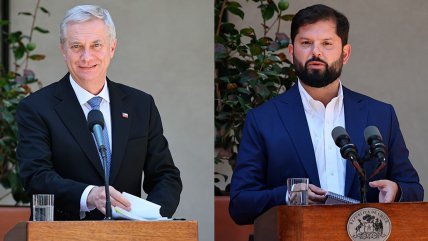 Kast y Boric liman asperezas y abogan por un cambio de mando "ejemplar"