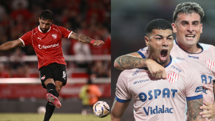   Cabral y Millán vieron acción en frenético empate de Independiente ante Unión de Santa Fe 