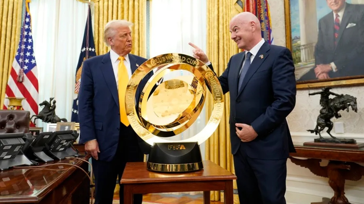 Trump le aseguró a Infantino que Irán será "bienvenida" en el Mundial