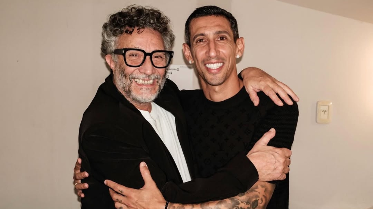 Fito Páez homenajeó a Di María en su concierto y desató una gran ovación en Rosario