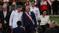 La llegada del Presidente Kast al palacio de La Moneda