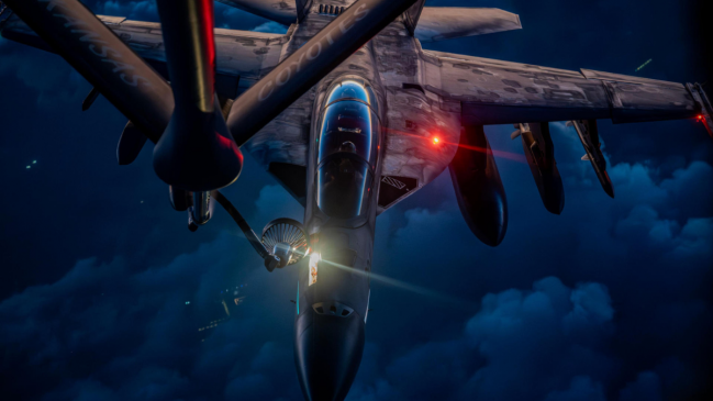 Avión cisterna de Estados Unidos se estrelló en Irak