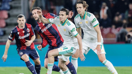   AS Roma igualó con Bolonia en la ida de los octavos y dejó la llave abierta en Europa League 