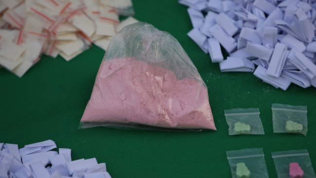 Operativos en Santiago: Carabineros estima incautación de más de 100 kilos de ketamina