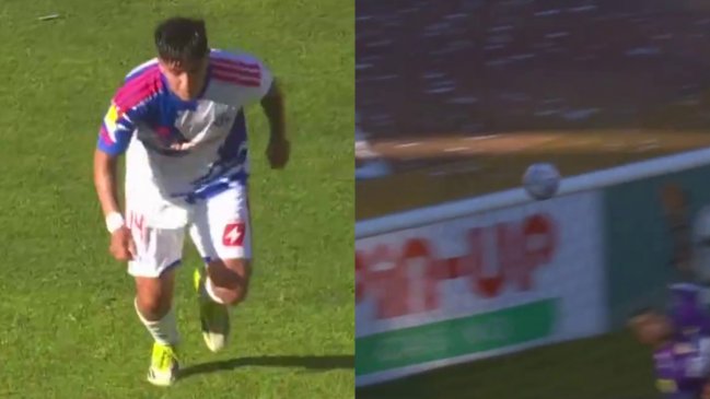 [VIDEO] ¡Tiro libre al travesaño! Marcelo Morales casi anotó un golazo para la U ante Coquimbo